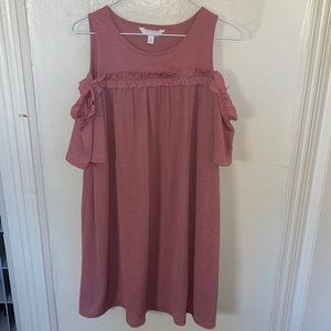 Lauren Conrad cold shoulder dress
